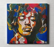 Jimi Hendrix par P&A en Georges Braque